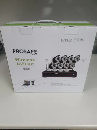 Kit NVR Inalámbrico PROSAFE 8 Cámaras