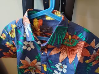 Camicia Uomo Primark fantasia floreale (S)