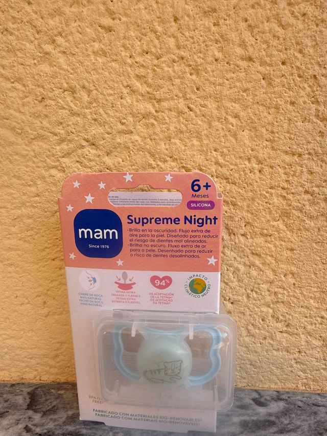 Chupete Mam Supreme Night 6+ Meses