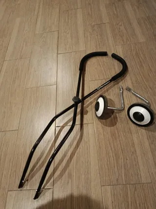 Bicicleta Infantil Rosa y Blanca