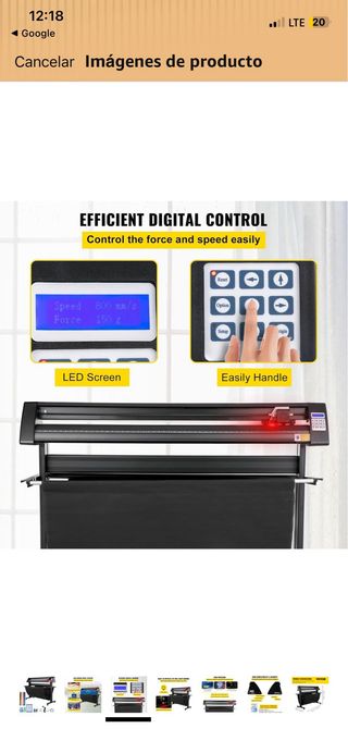 Plotter de corte de vinilo VEVOR 1350 mm