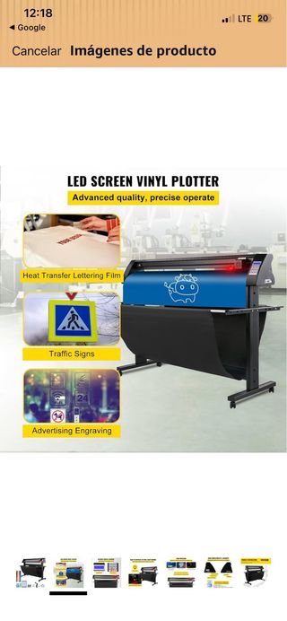 Plotter de corte de vinilo VEVOR 1350 mm
