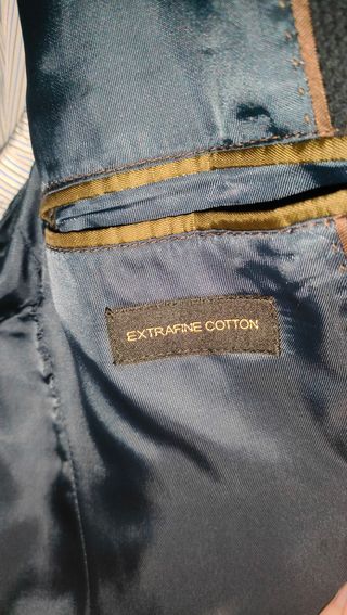 Americana Massimo Dutti azul marino