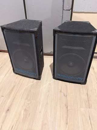 Altavoces Audiophony Negros