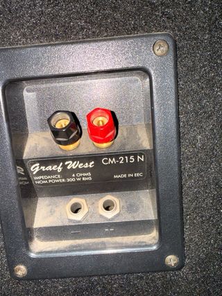 Altavoces Audiophony Negros