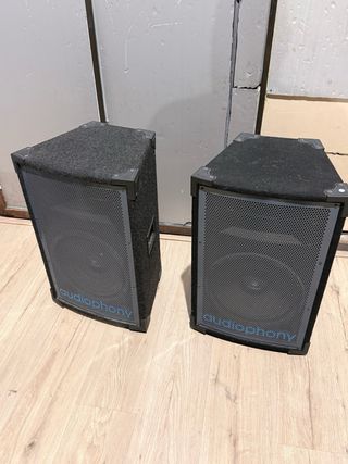 Altavoces Audiophony Negros