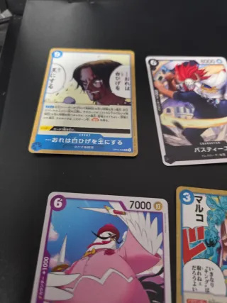 Lote 8 cartas One Piece TCG JP