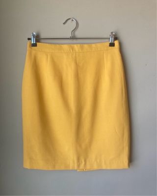 Falda Vintage Amarilla