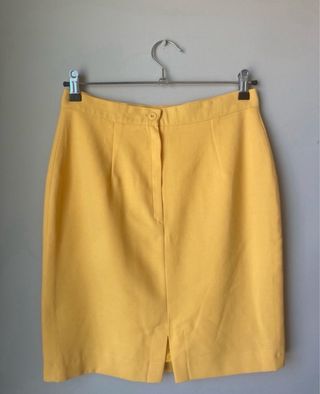 Falda Vintage Amarilla
