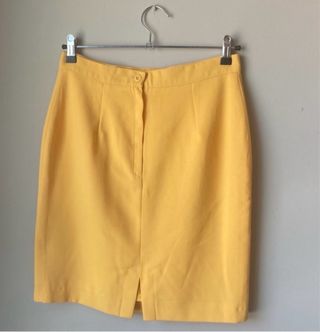 Falda Vintage Amarilla