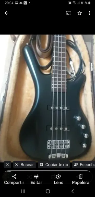 Warwick Rockbass Corvette Black Satin 2003