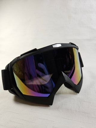 Gafas de esquí con lente espejada