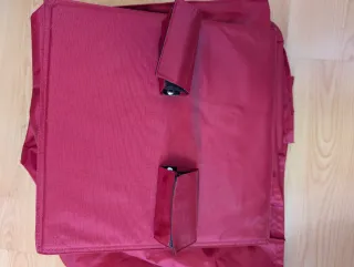 Organizador colgante de armario rojo