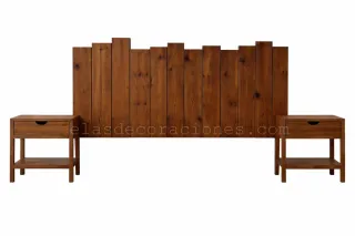 Cabecero cama 150cm + Mesillas pack dormitorio