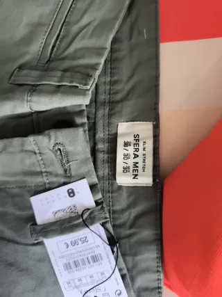 Pantalón chino Sfera hombre talla 38