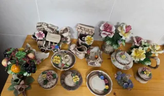 Porcelana Italiana Capodimonte.