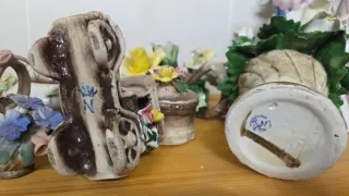 Porcelana Italiana Capodimonte.