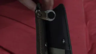 Cartera Stradivarius Gris Cocodrilo