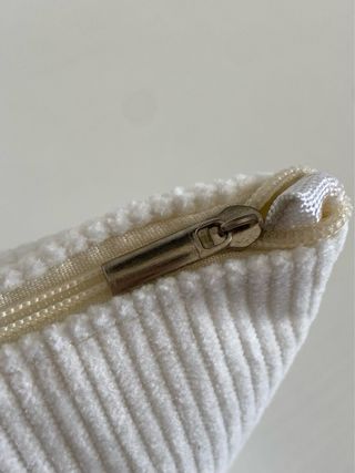 Pochette bianca minimal 22x13x5 cm - Nuova