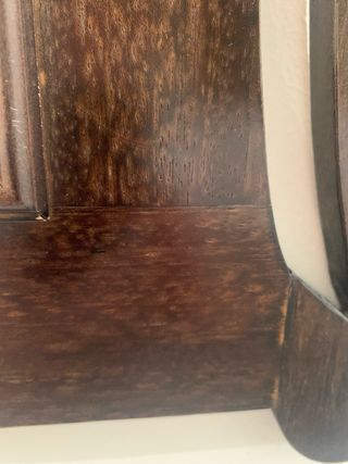 Espejo madera antiguo tallado