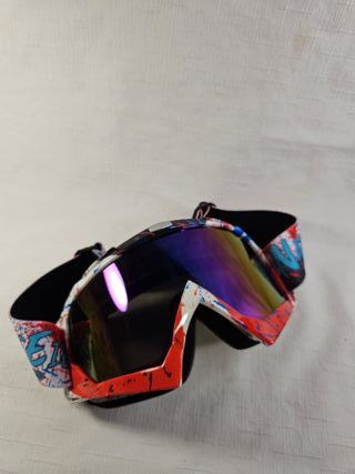 Gafas de esquí/motocross coloridas