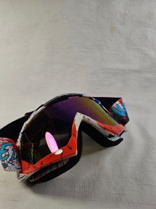 Gafas de esquí/motocross coloridas