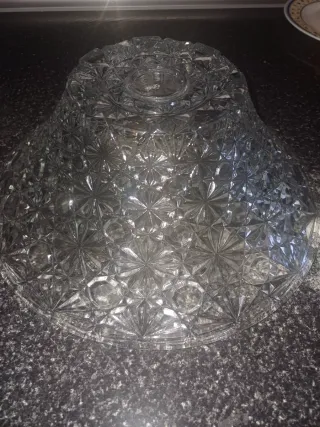 Ensaladera/Frutero Cristal Tallado