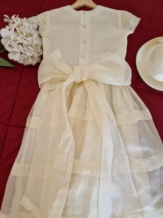 Traje de Comunión Niña Blanco