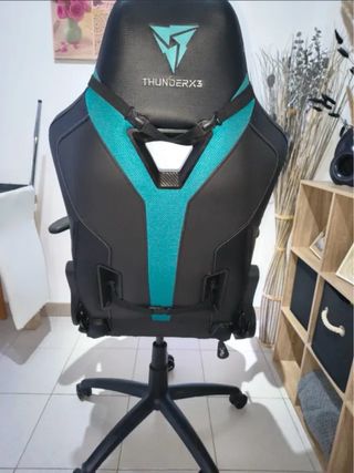 Silla Gaming ThunderX3 Negro/Turquesa