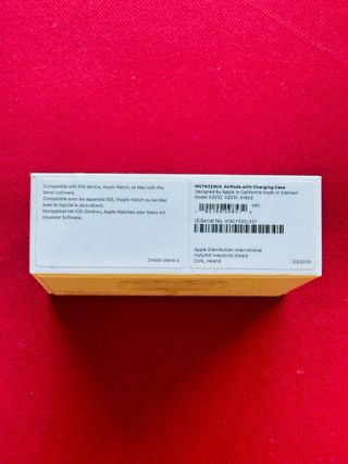 Caja original AirPods Apple