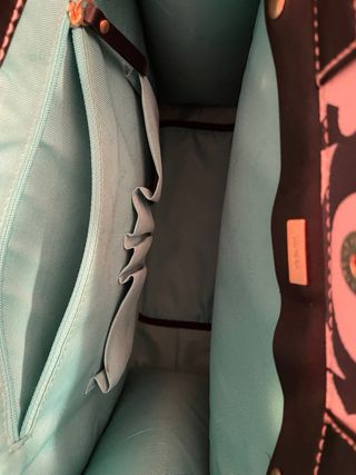 Bolso Tous estampado blanco y negro como nuevo