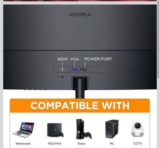 Monitor Curvo KOORUI 24 FHD 100Hz