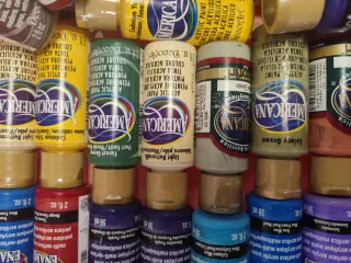 Lote Pinturas Acrílicas DecoArt Americana