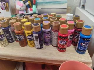 Lote Pinturas Acrílicas DecoArt Americana