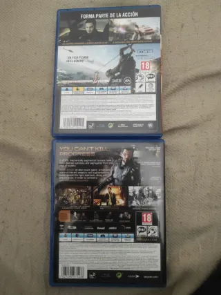 PS4 Deus Ex & Battlefield Hardline Juegos