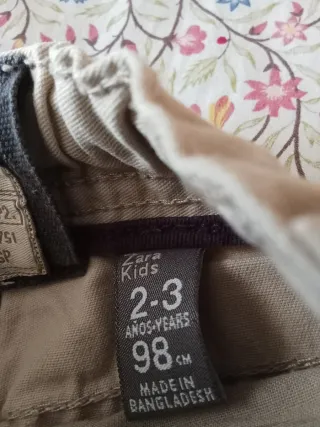 Conjunto Zara Talla 2-3 años