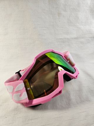 Gafas de esquí rosas