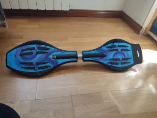 Monopatín Wave Board Azul
