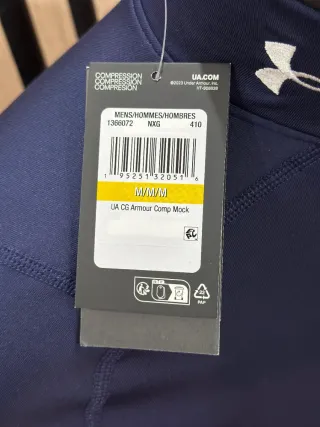 Camiseta manga larga Under Armour azul