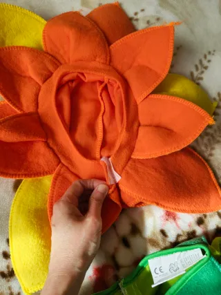 Disfraz de flor infantil para 4 años