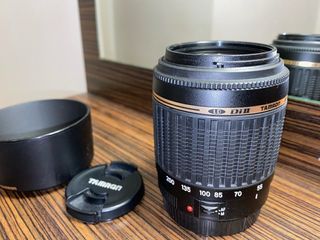 Teleobjetivo Tamron 55-200 (Canon o Nikon)