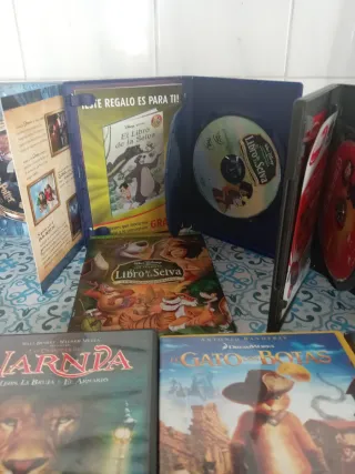Lote DVDs Dibujos Animados Infantil Español