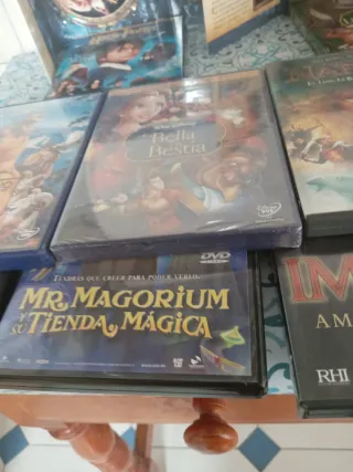 Lote DVDs Dibujos Animados Infantil Español
