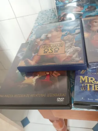 Lote DVDs Dibujos Animados Infantil Español