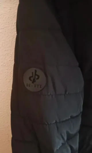 Abrigo Di Bye Negro Talla 46