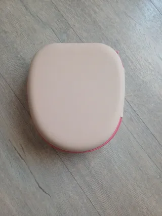 Estuche para auriculares rosa