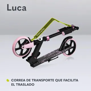 Patinete Urbano Lionelo Luca XXL Rosa