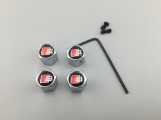 TAPONES RUEDA AUDI SLINE VÁLVULAS LLANTAS