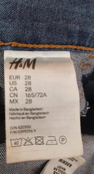 Vaqueros H&M Azules