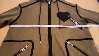 Chaqueta larga Moschino capucha